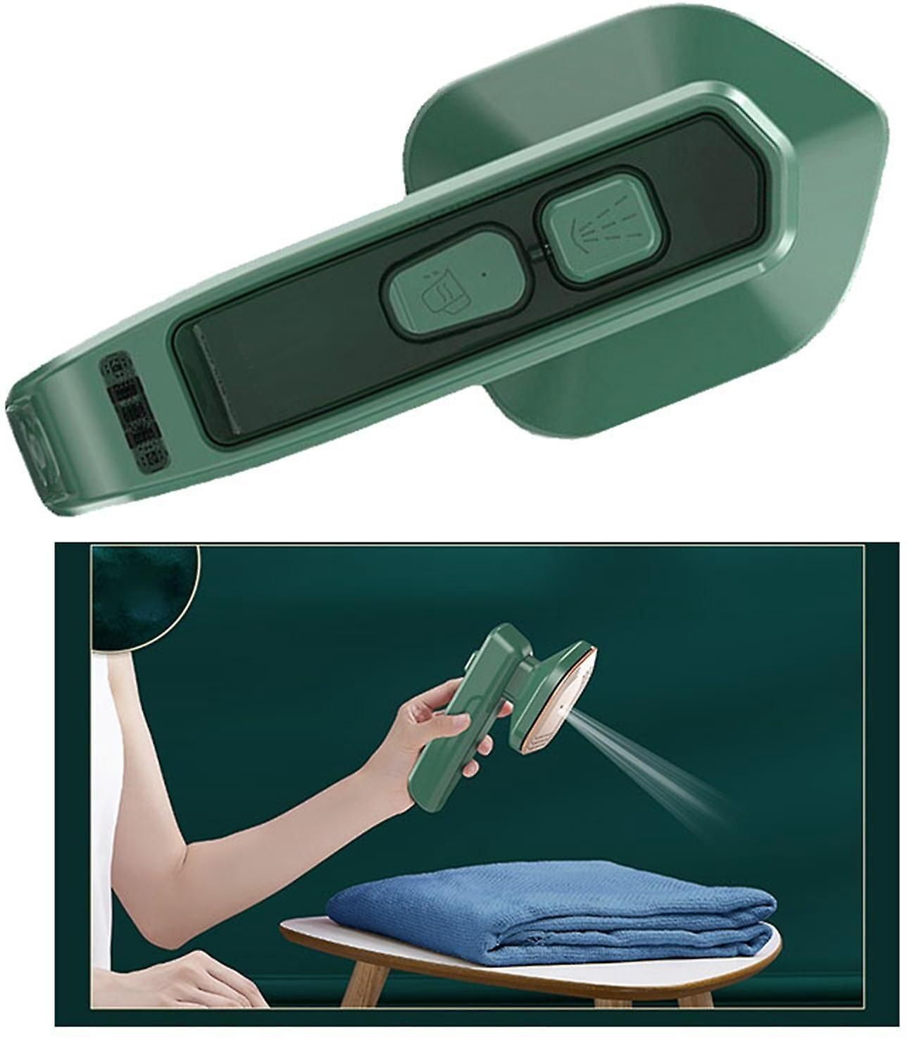 Professional Micro Steam Iron for Fabric Clothes-Green 50 W Steam Iron-image-43