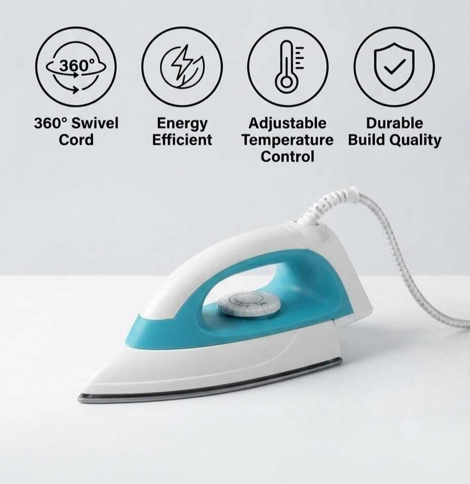 Luxmi 750 W Dry Iron-image-4