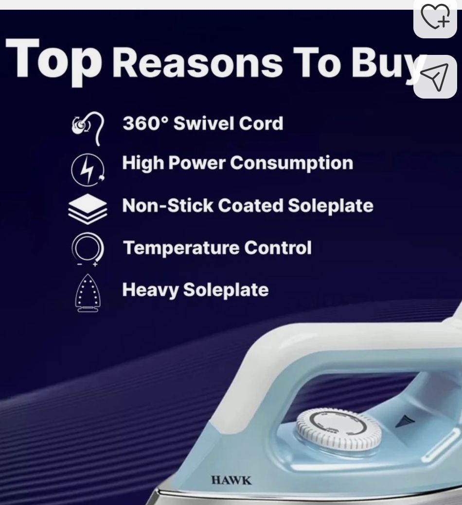 havells GHGDIBZB110 1100 W Dry Iron-picture-27