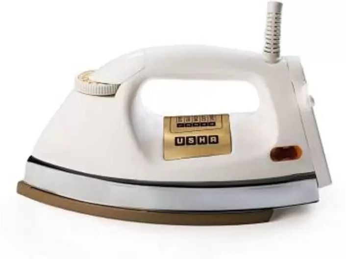 EI 3710 Heavy Weight 1000-Watt Dry Iron, 1000 W Dry Iron (White) 1000 W Dry Iron-image-6
