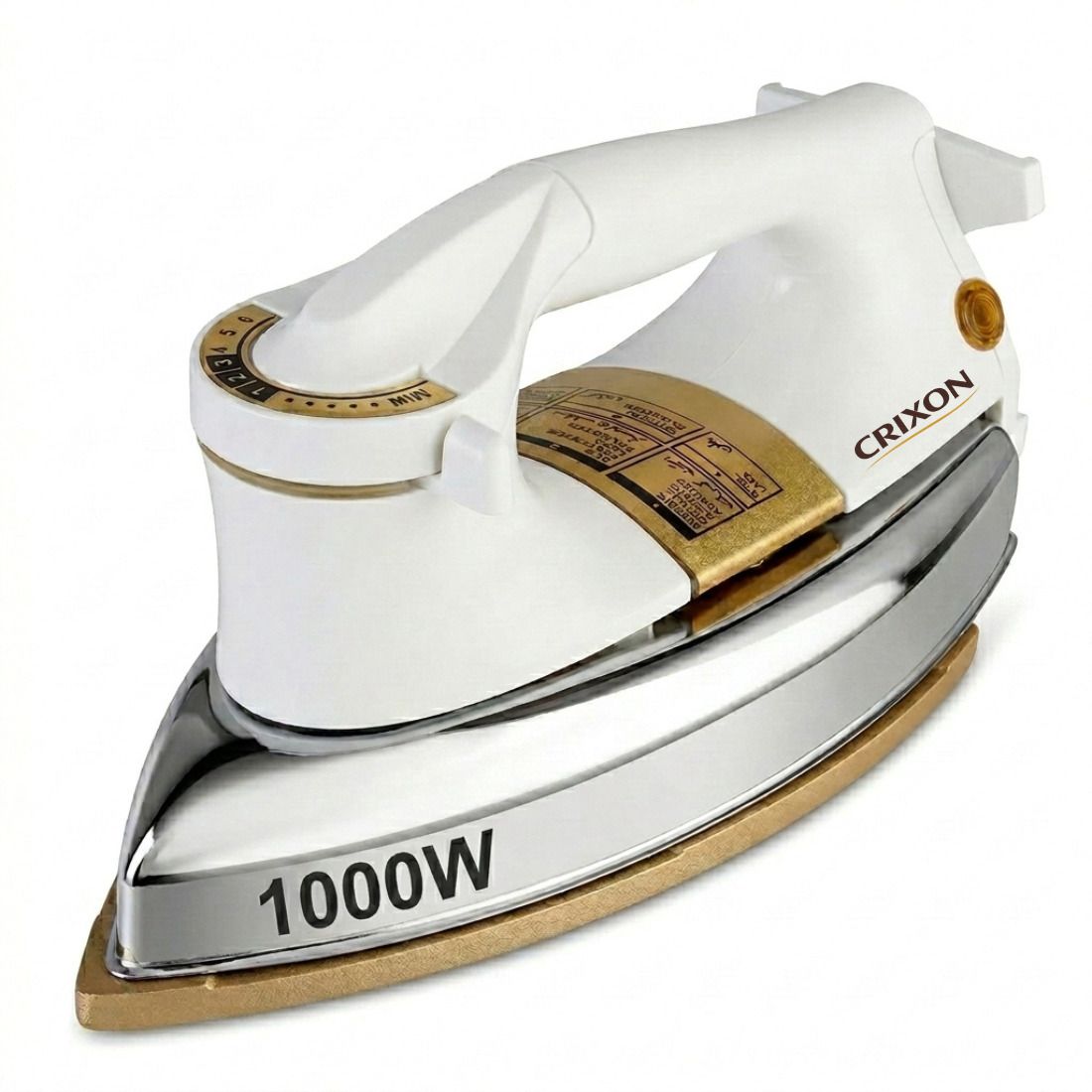 1.5KG Heavy Weight Dry Iron with 1 Year Replacement Warranty | Made in India | 1000 W Dry Iron-image-42