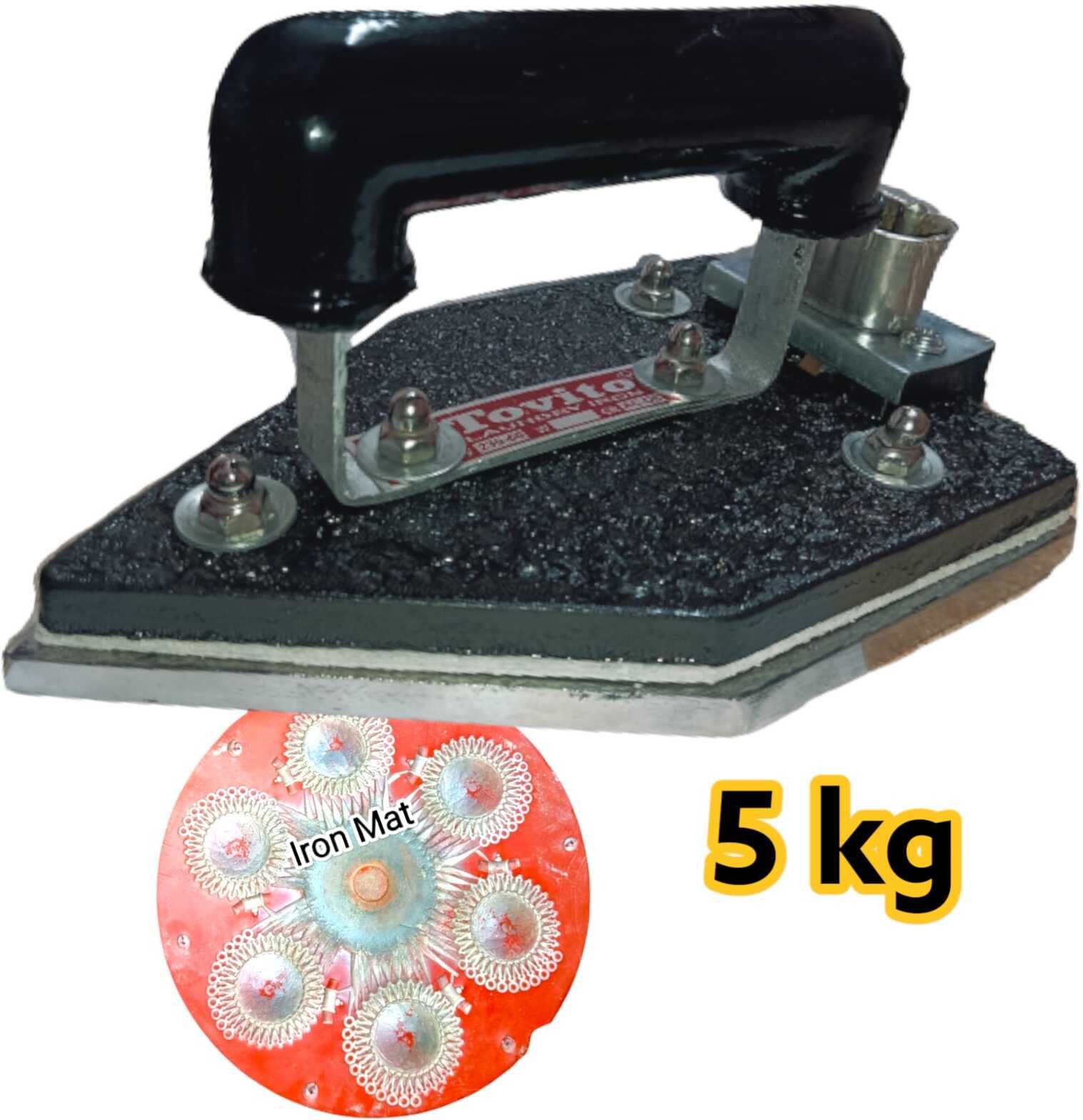 5 kg commercial manual industrial laundry electric iron box 750 W Dry Iron-image-45