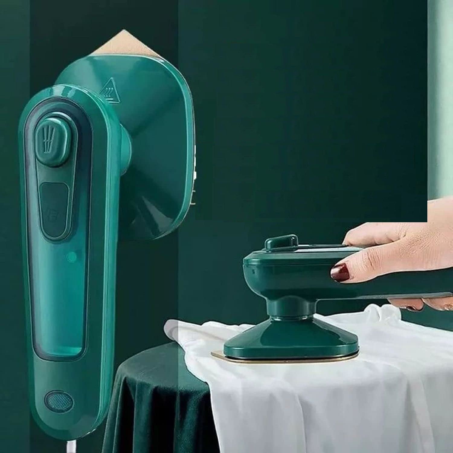 shreeji 2-in-1 Handheld Steamer & Dry Iron | Quick Wrinkle Removal Iron 250 W Steam Iron-picture-44