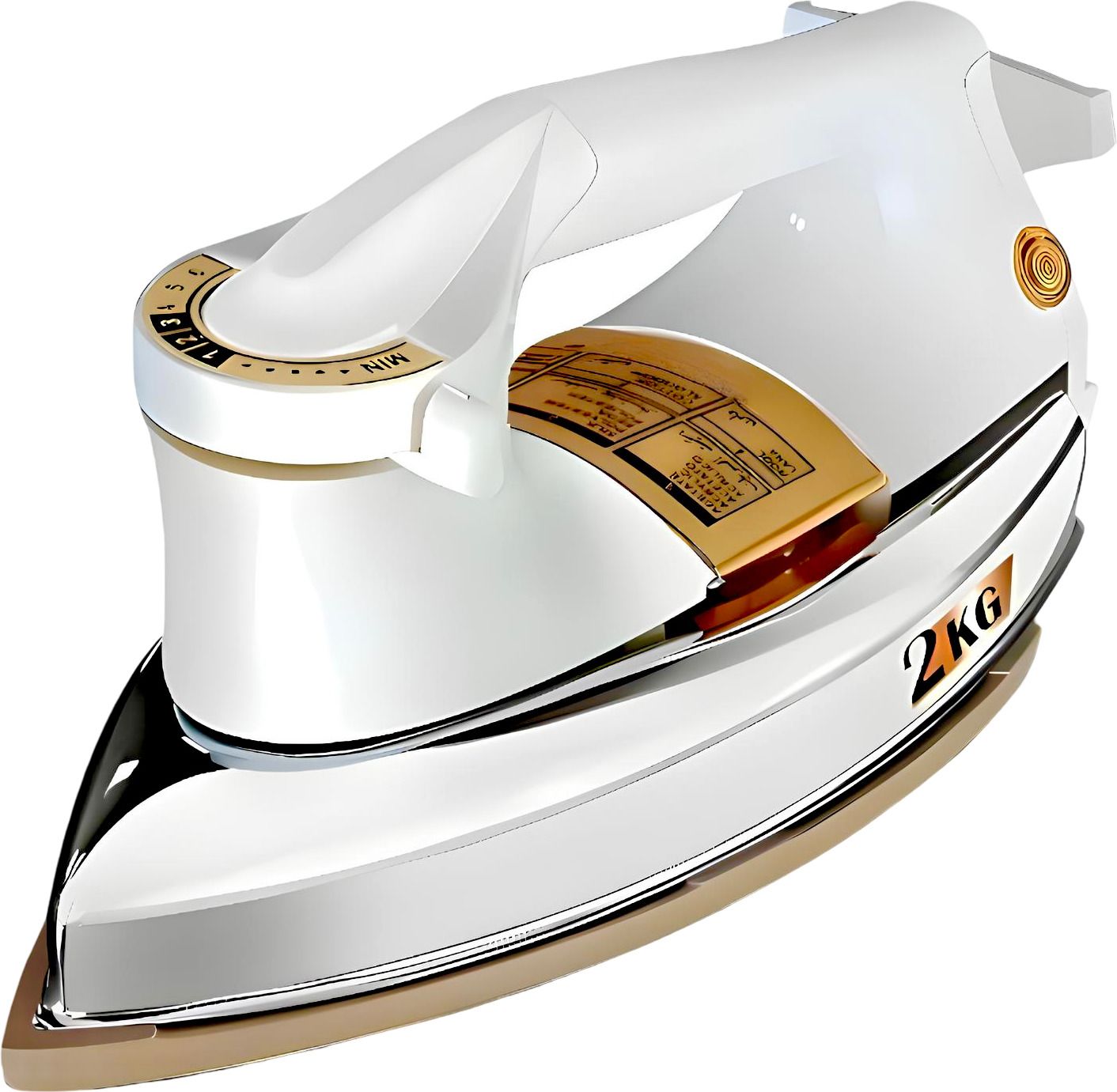 Army Ricos 2.5 KG Heavy Weight Dry Iron Press with Stainless Steel Base 750 W Dry Iron-image-17
