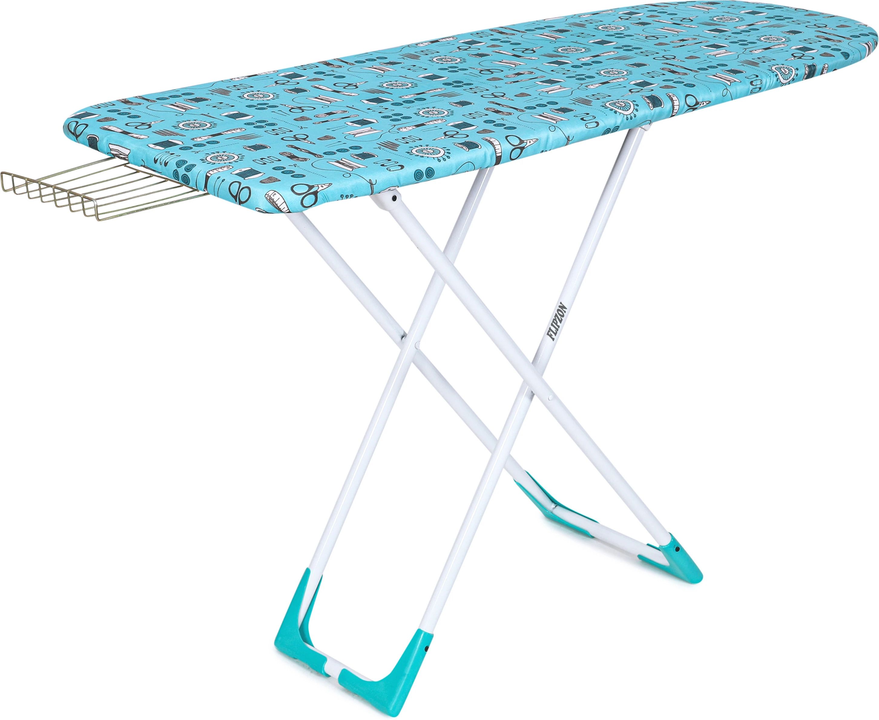 flipzon Premium Wooden Turbo Ironing Board/Table, Foldable & Adjustable (122 x 47cm) Ironing Board-picture-12