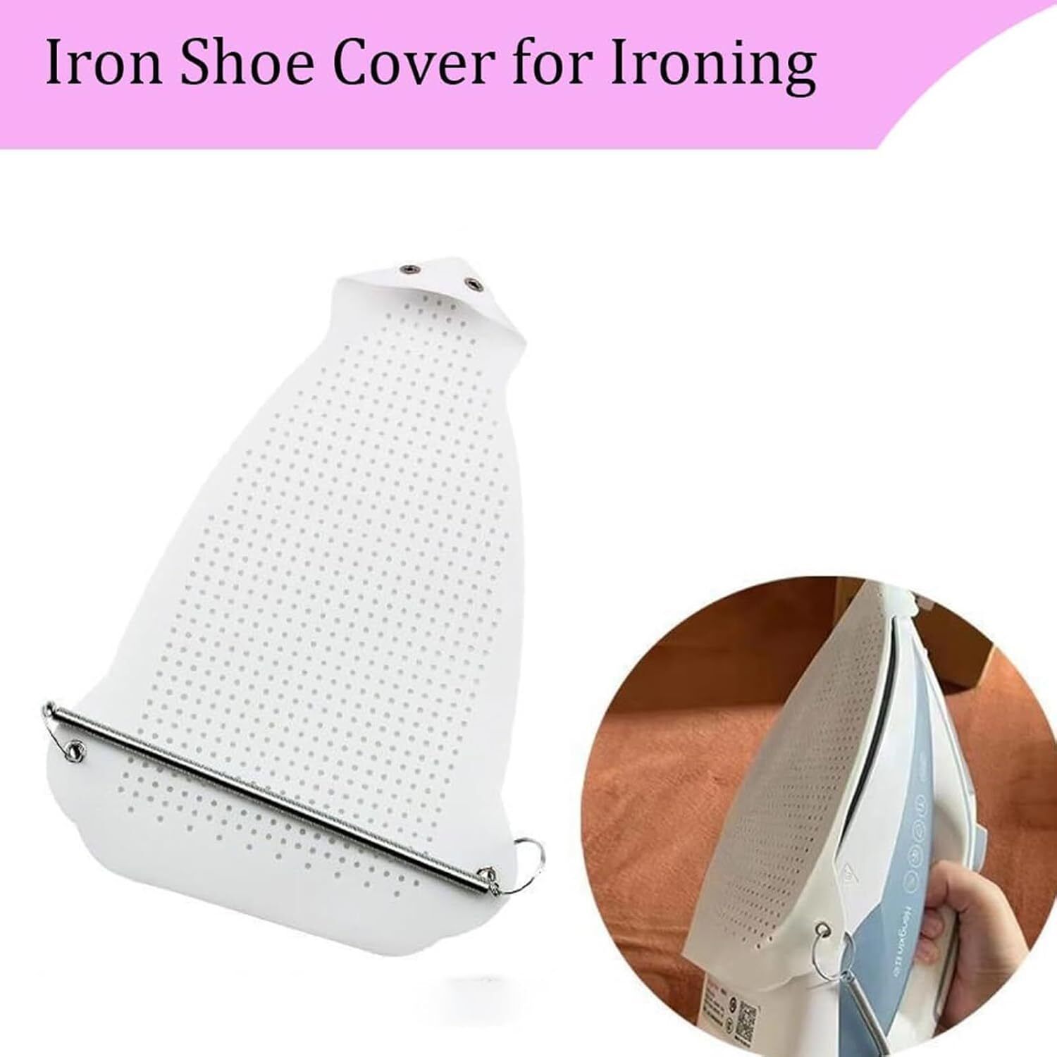 Iron Shoe Cover Protective Ironing Pad Anti-scratching Base for Electric Iron Ironing Mat-image-31