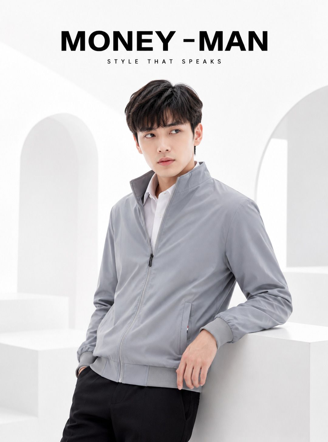 money-man Men Solid Casual Jacket-picture-32