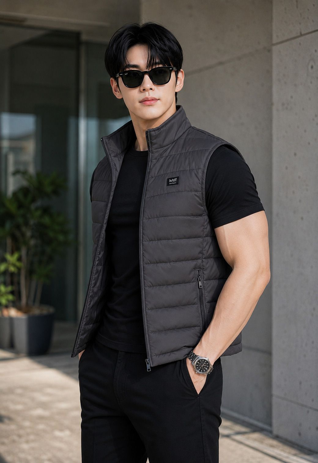 zeppi Men Striped Bomber Jacket-picture-26