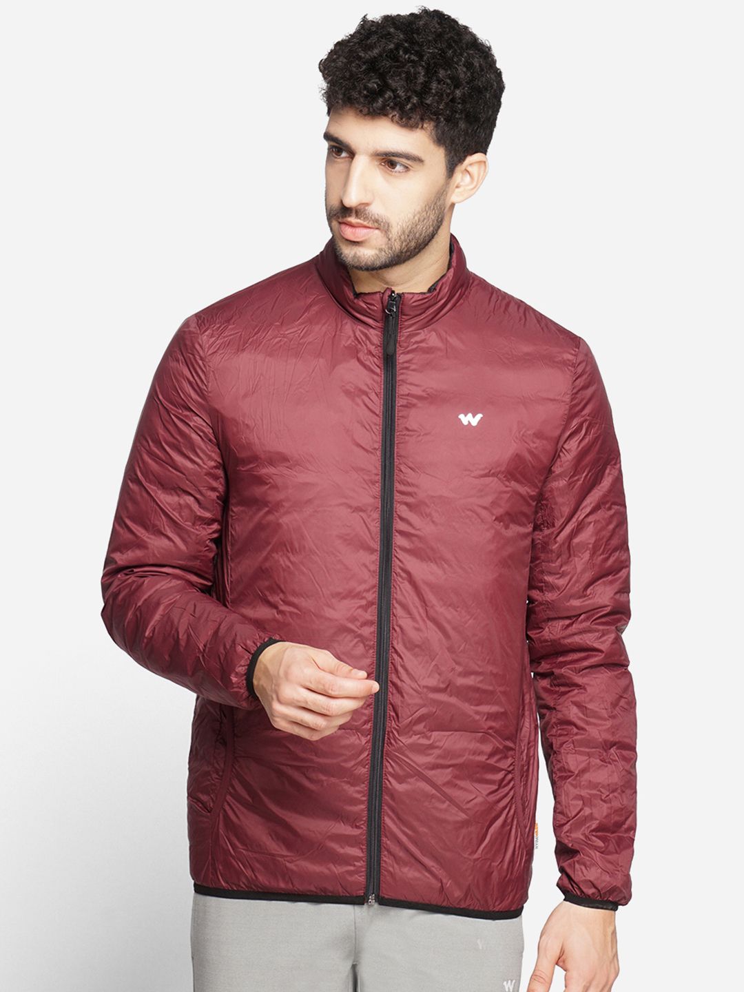 wildcraft Men Striped Quilted Jacket-picture-23
