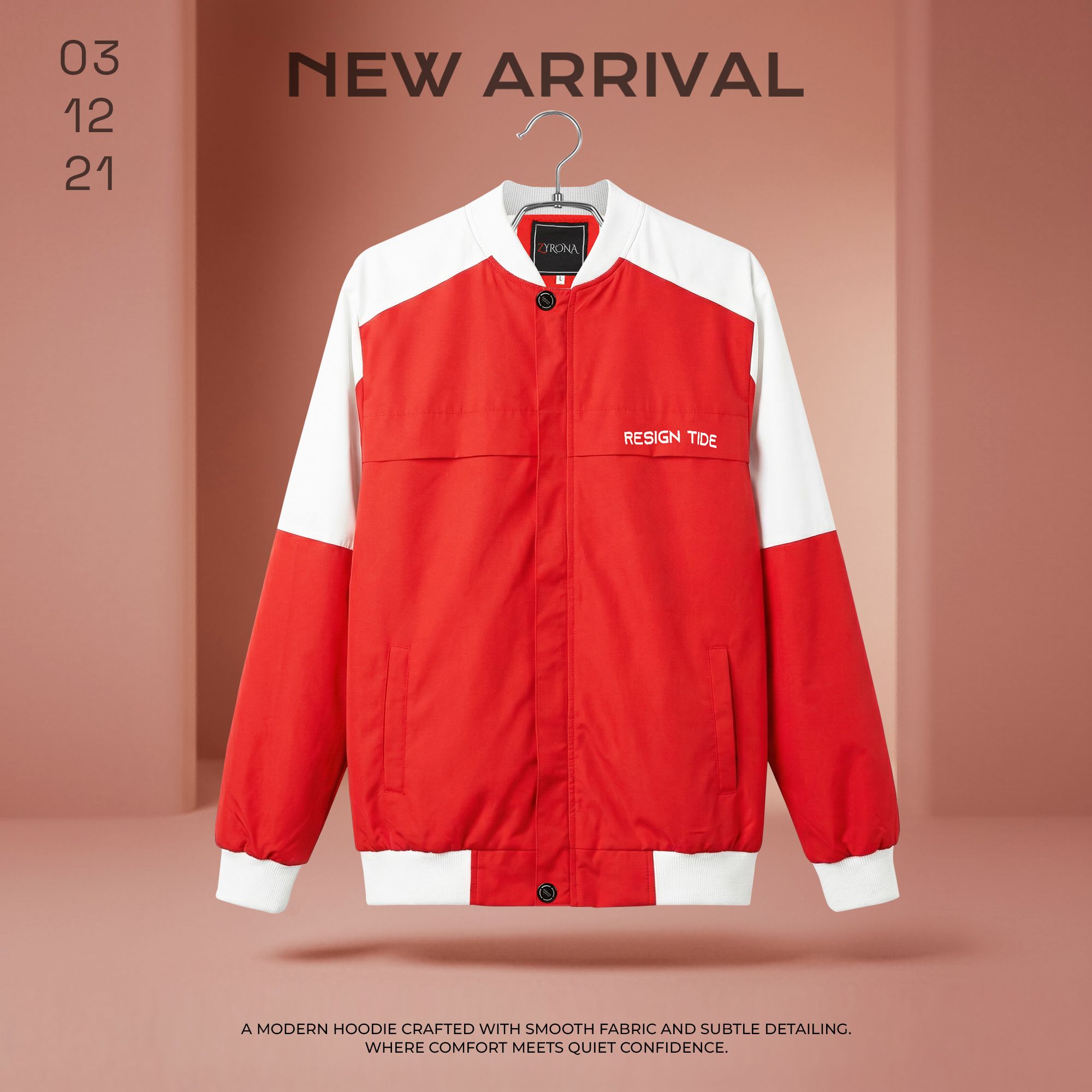 lizbee Men Colorblock Bomber Jacket-picture-14