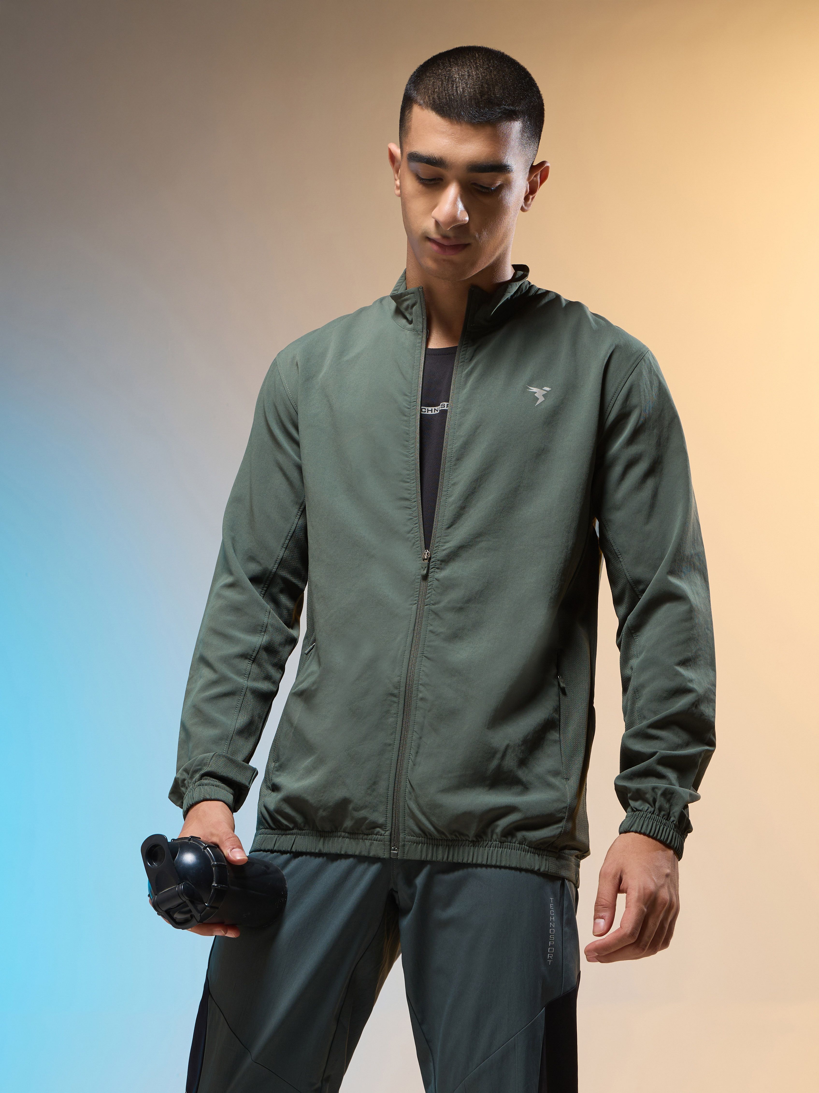technosport Men Solid Sports Jacket-picture-10
