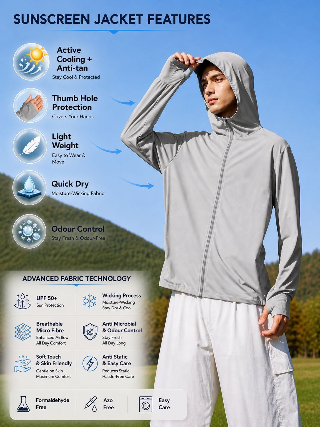 be savage Men Solid Hiking and Trekking Jacket-picture-10