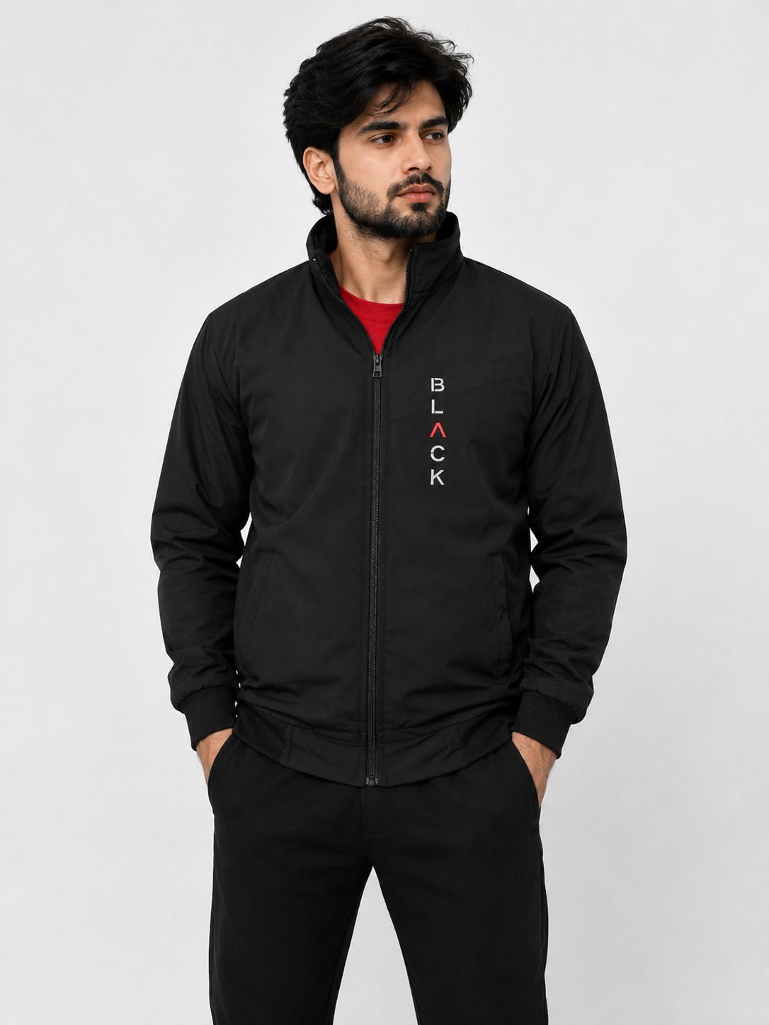 fazira Men Solid Casual Jacket-picture-12