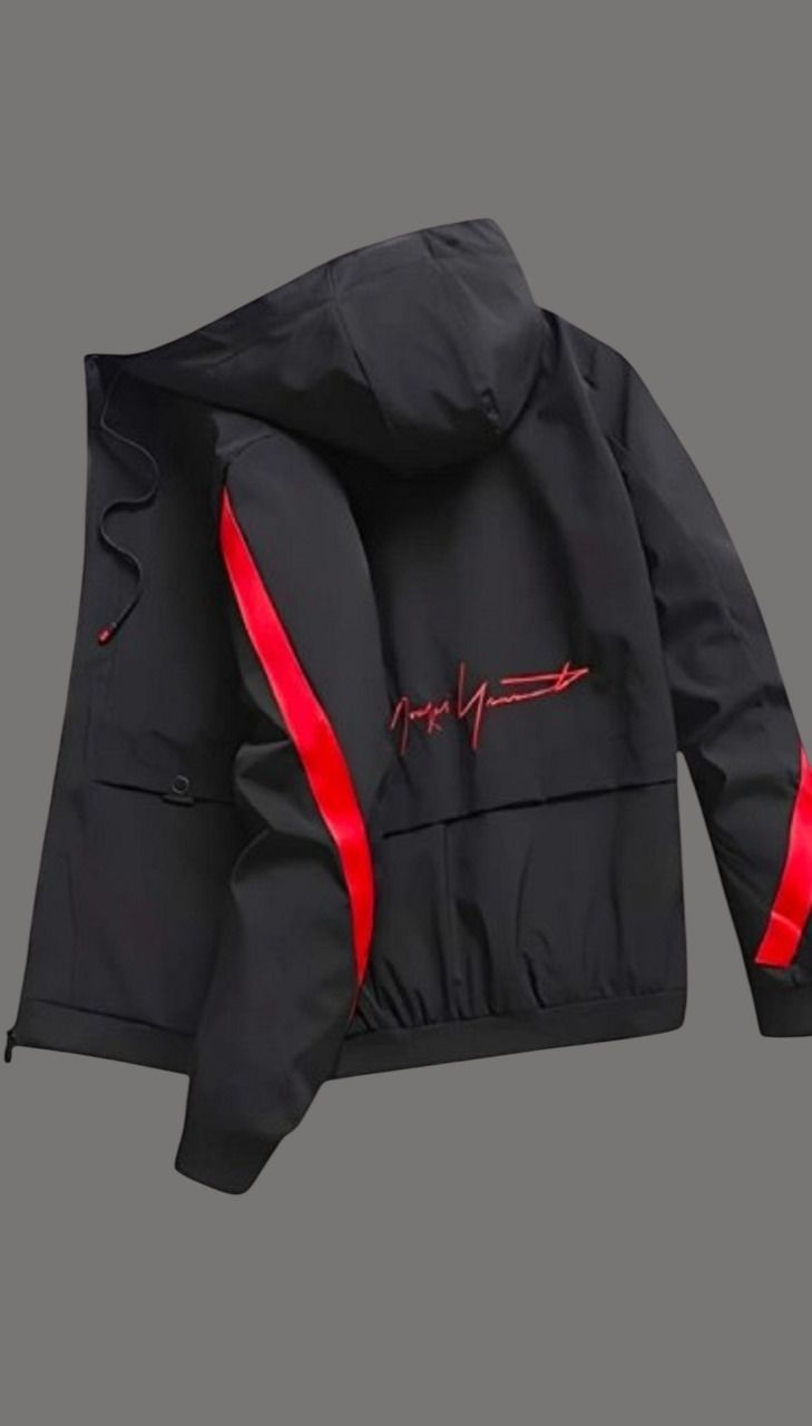 jnh fashion Men Colorblock Cape Jacket-picture-35