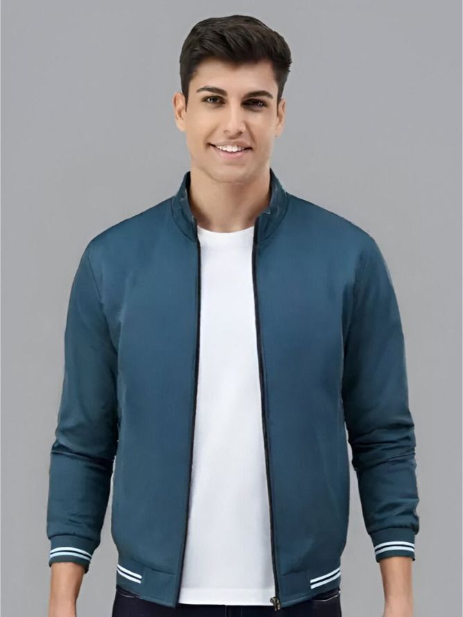 Doreni Solid Men Wind Cheater-picture-41