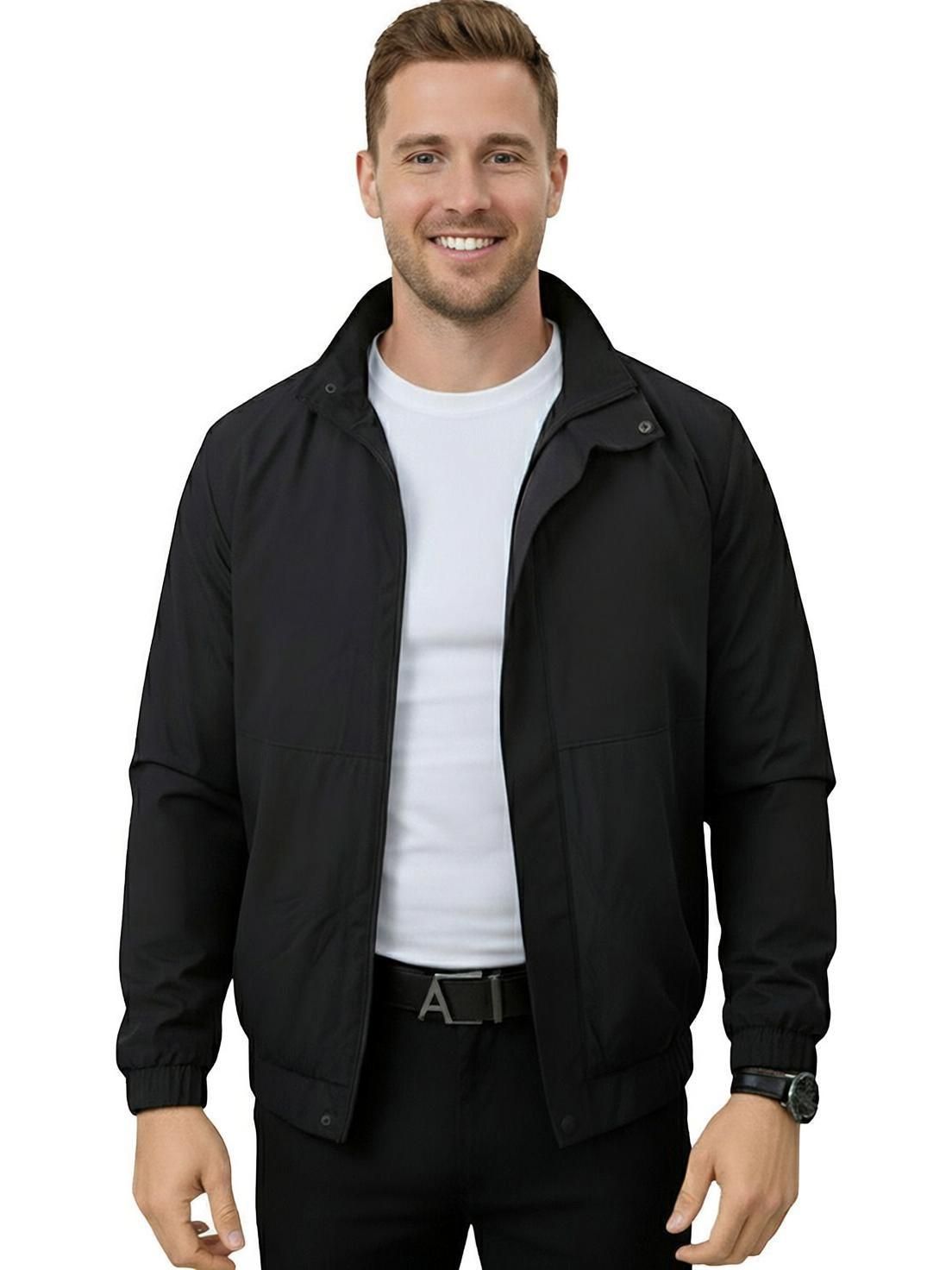 ninq Men Solid Sports Jacket-picture-14