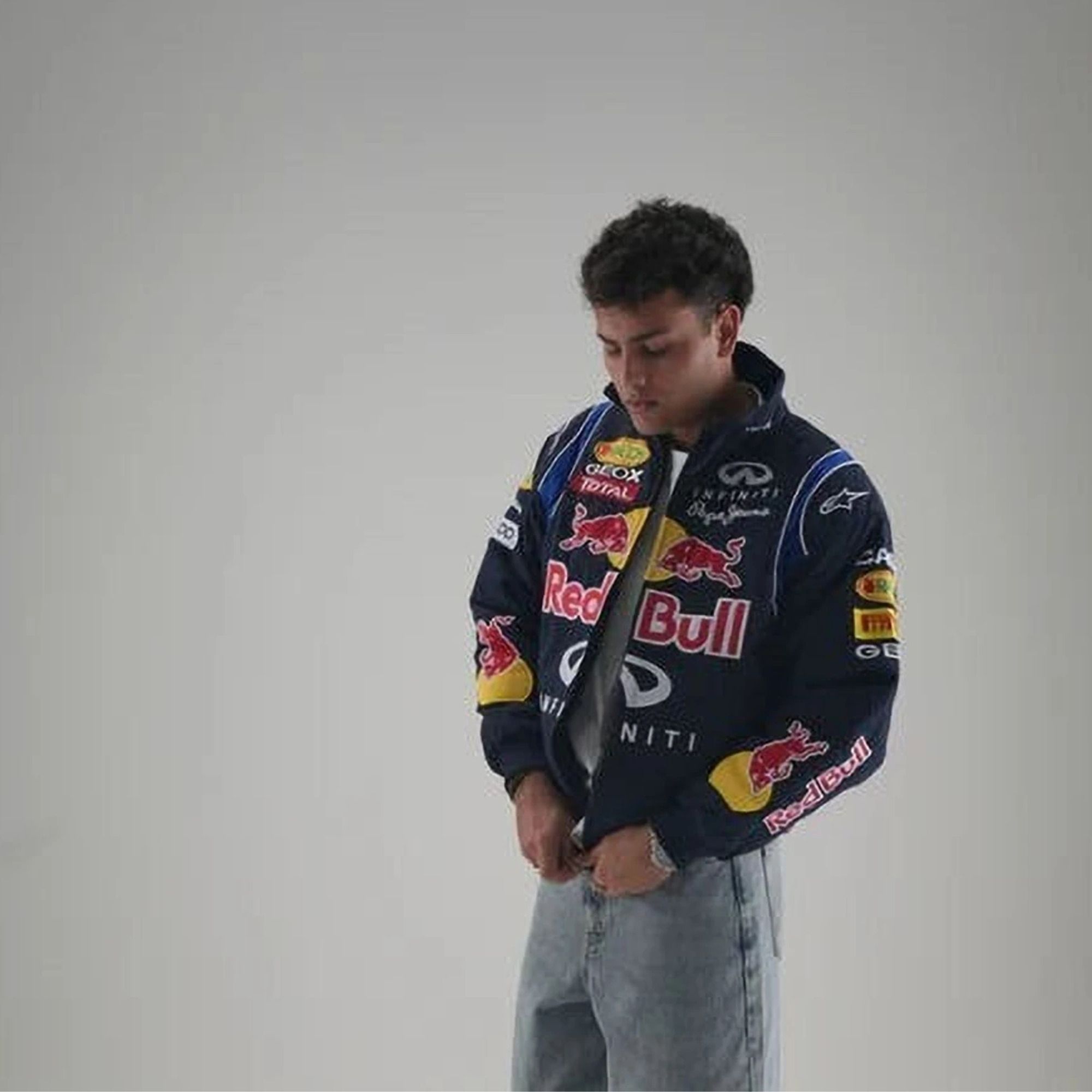onestreet Men Solid Leather Jacket-picture-2
