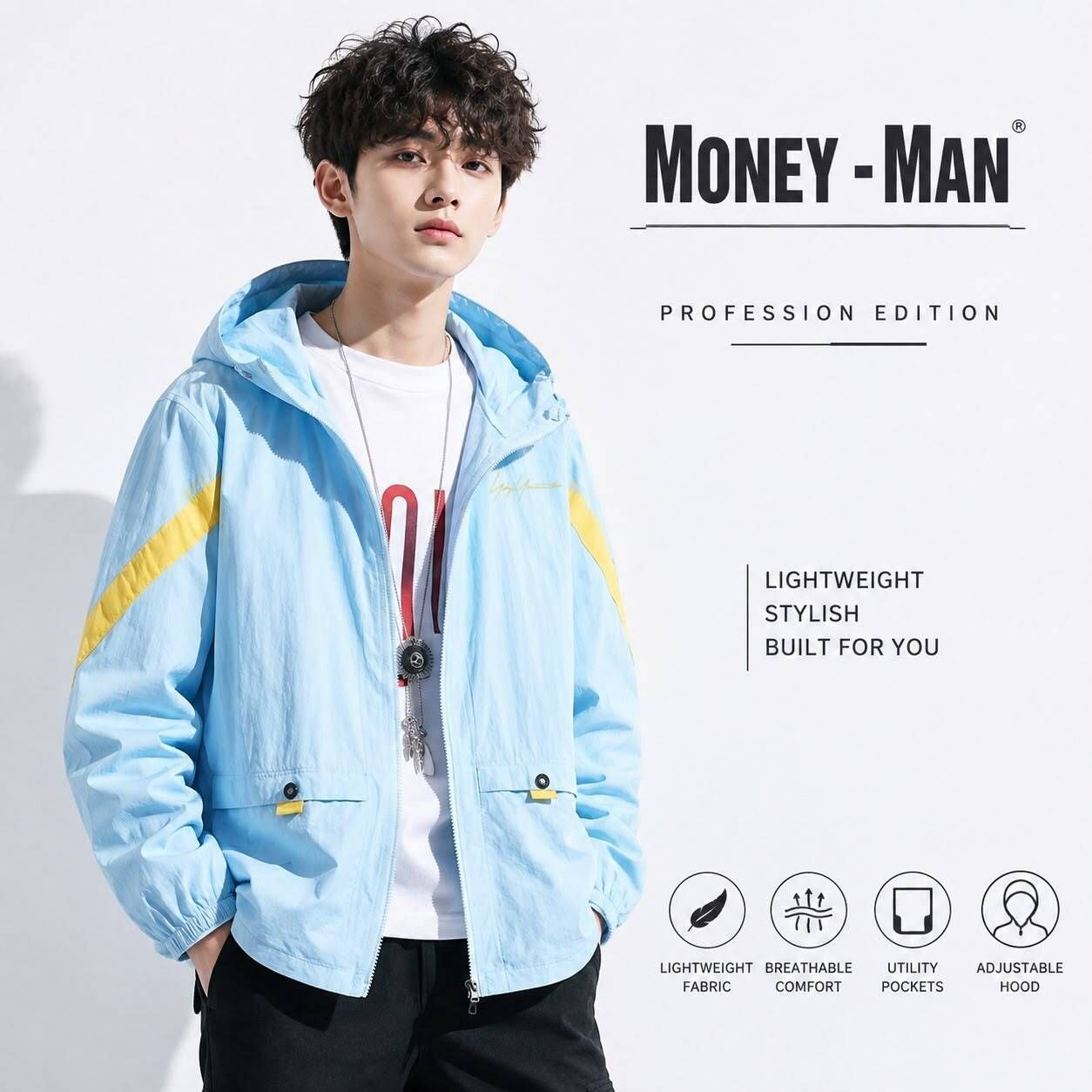 money-man Men Solid Casual Jacket-picture-18
