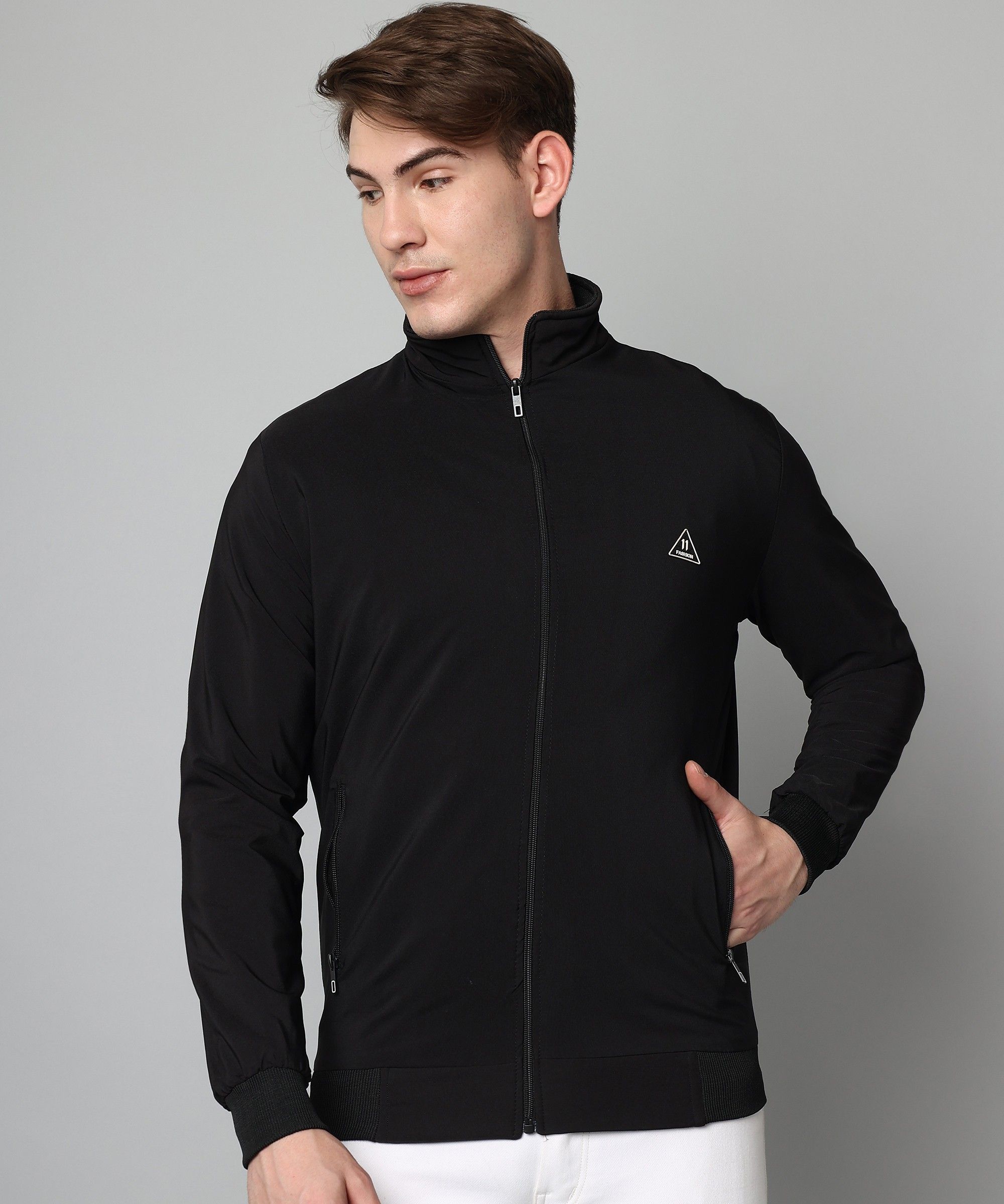 christy world Men Solid Cape Jacket-picture-11