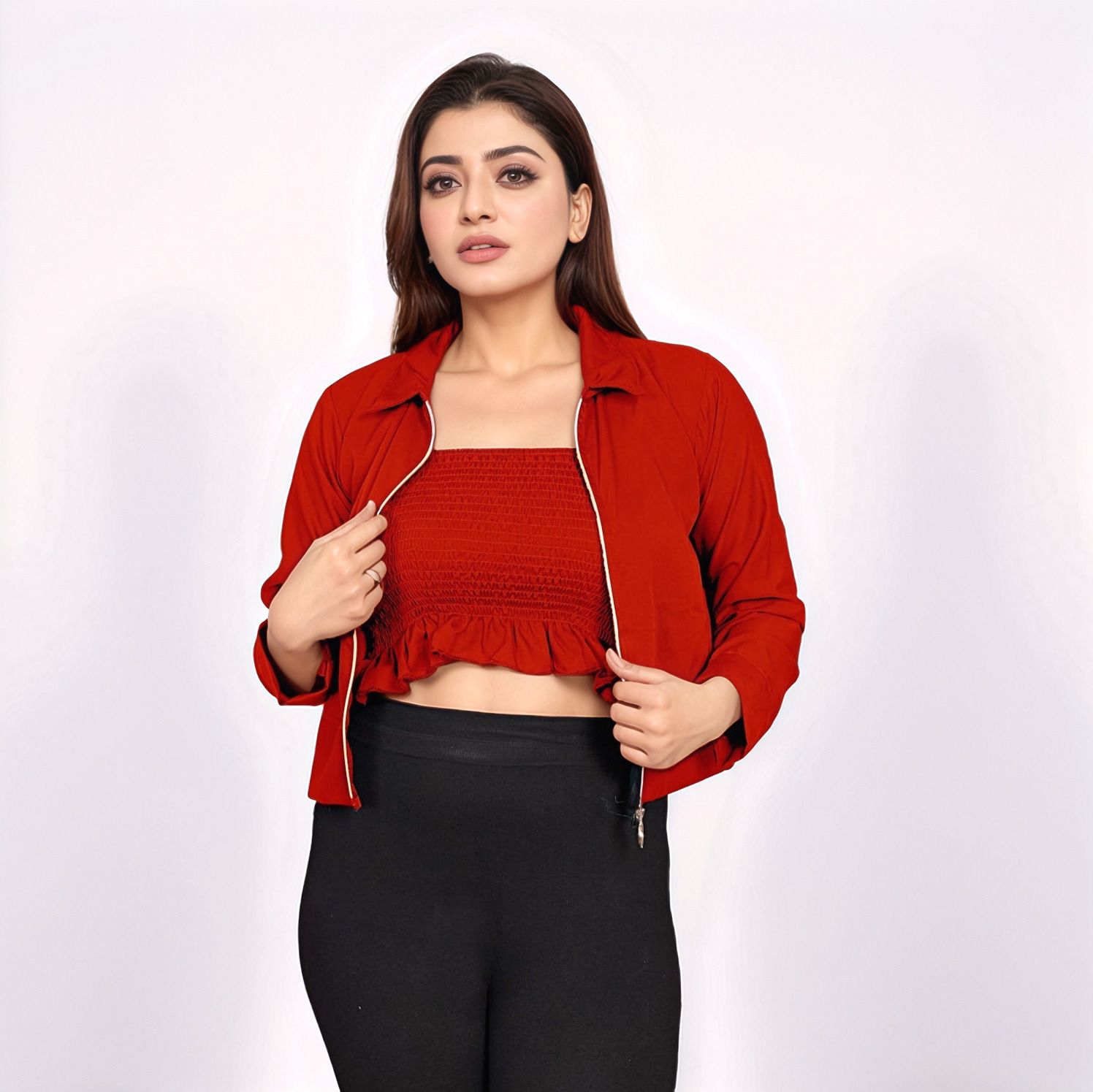 atm enterprises Women Solid Casual Jacket-picture-19