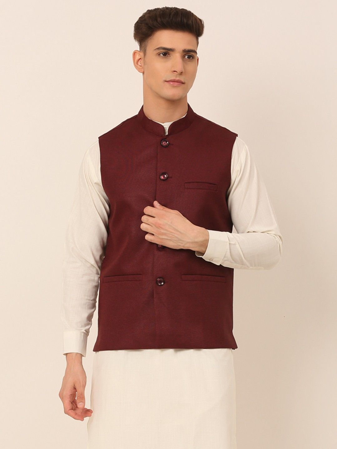 jompers Solid Men Waistcoat-picture-15