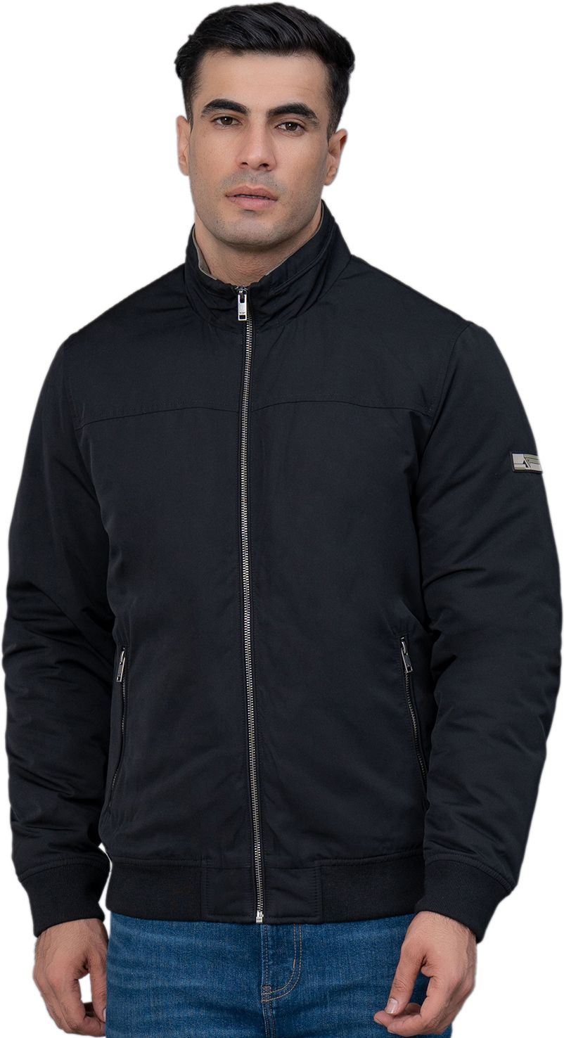 red tape Men Solid Bomber Jacket-picture-18