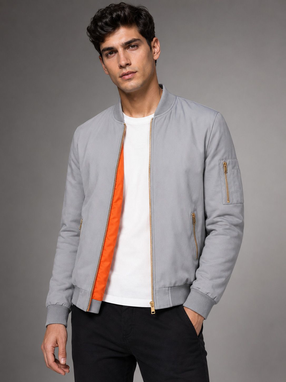 mia fashion Men Solid Biker/Riding Jacket-picture-38