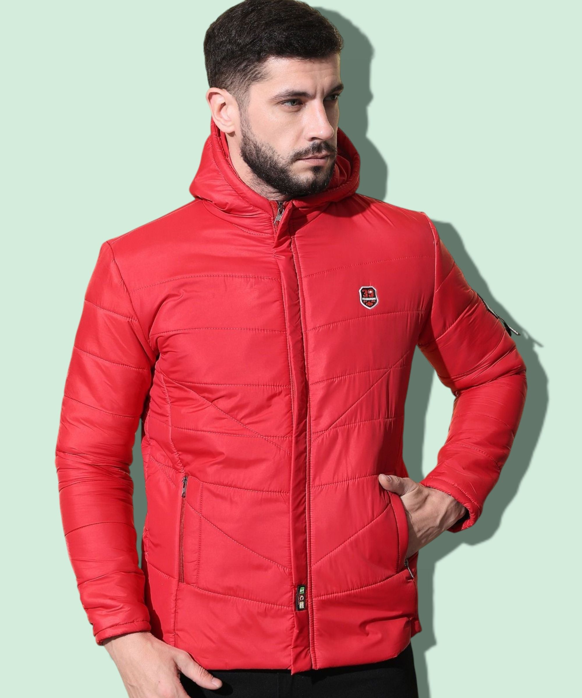 decanter Men Solid Casual Jacket-picture-27
