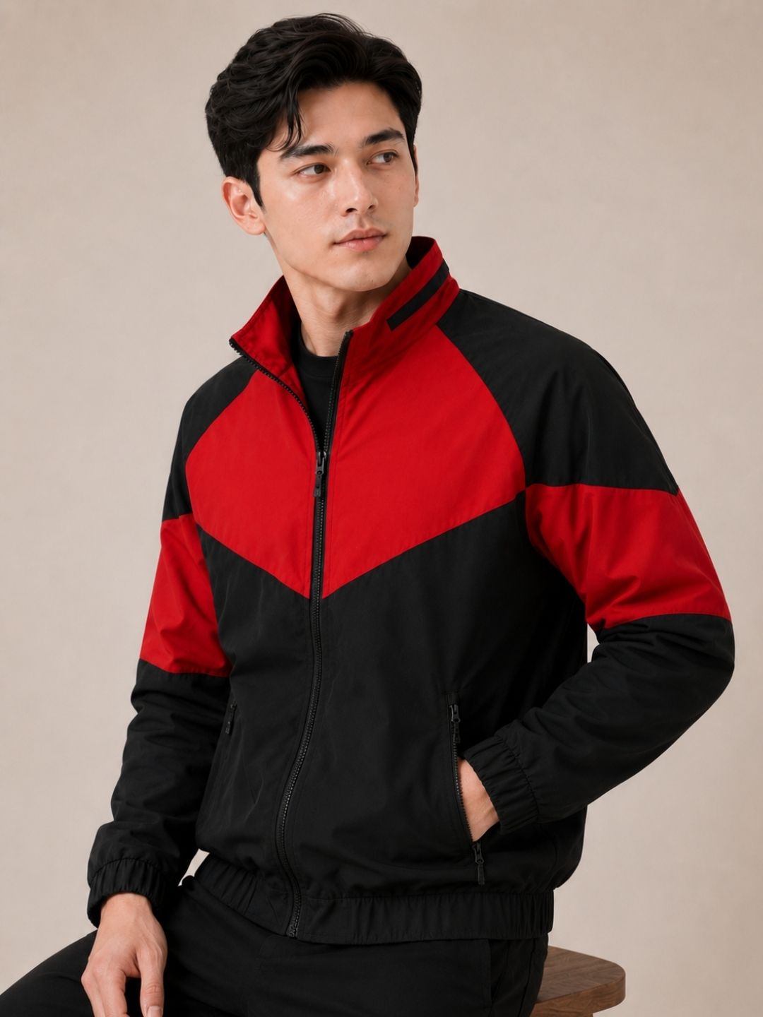 mia fashion Men Colorblock Casual Jacket-picture-14