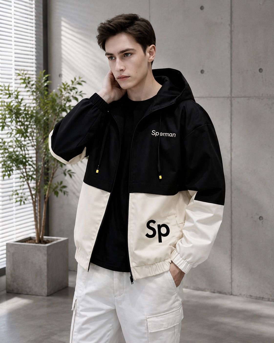 flyxo Men Colorblock Casual Jacket-picture-28