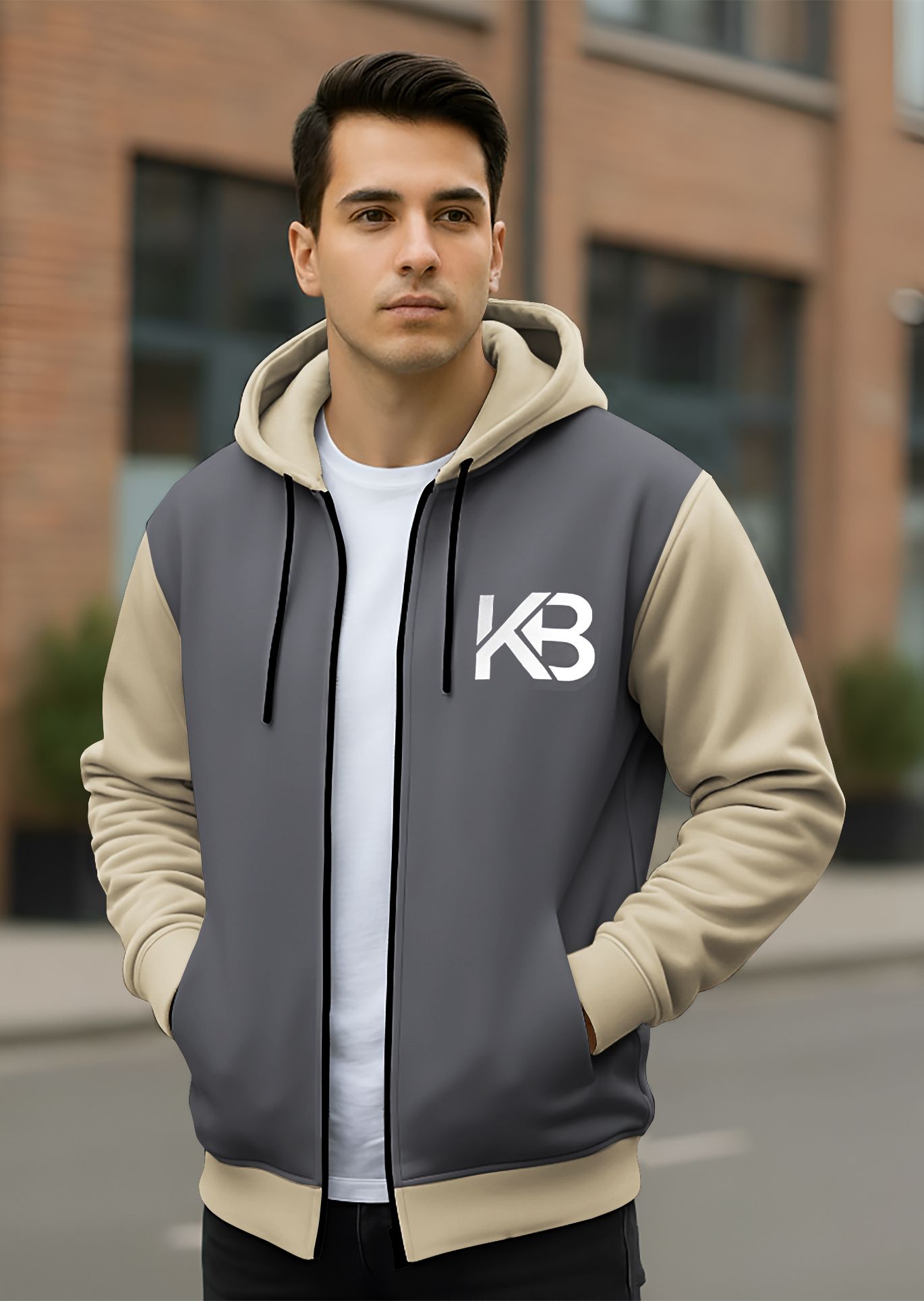 kelonbro Men Applique Casual Jacket-picture-15