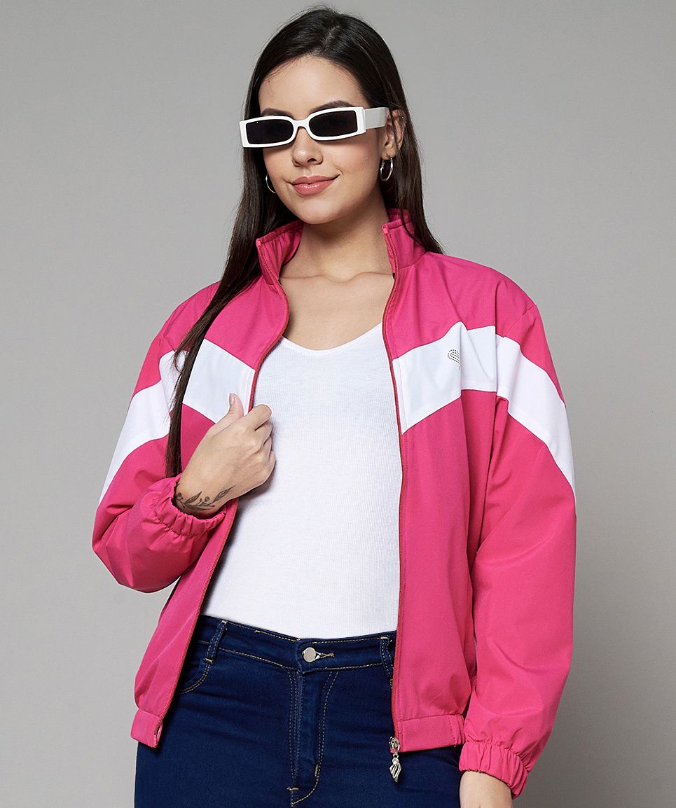 ewools Women Striped, Colorblock Casual Jacket-picture-31