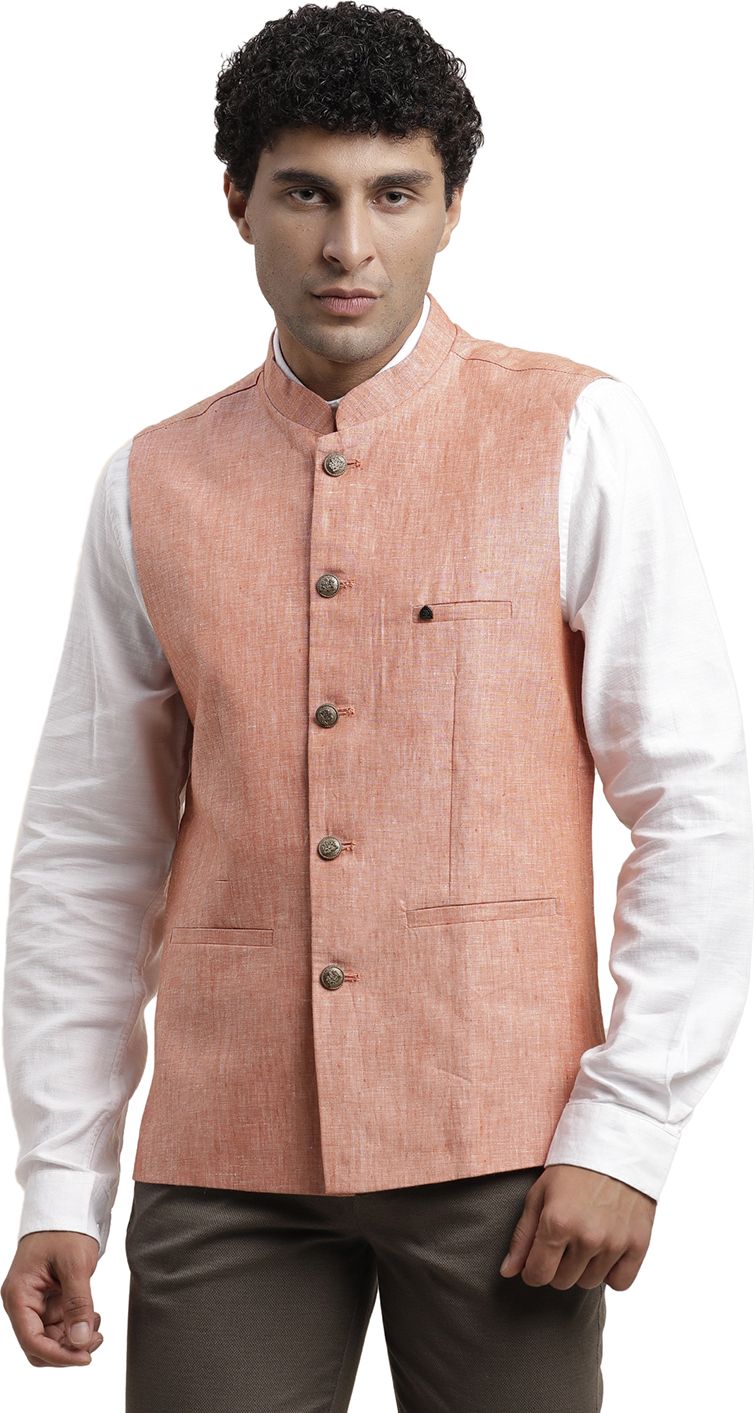 turtle Solid Men Waistcoat-picture-22