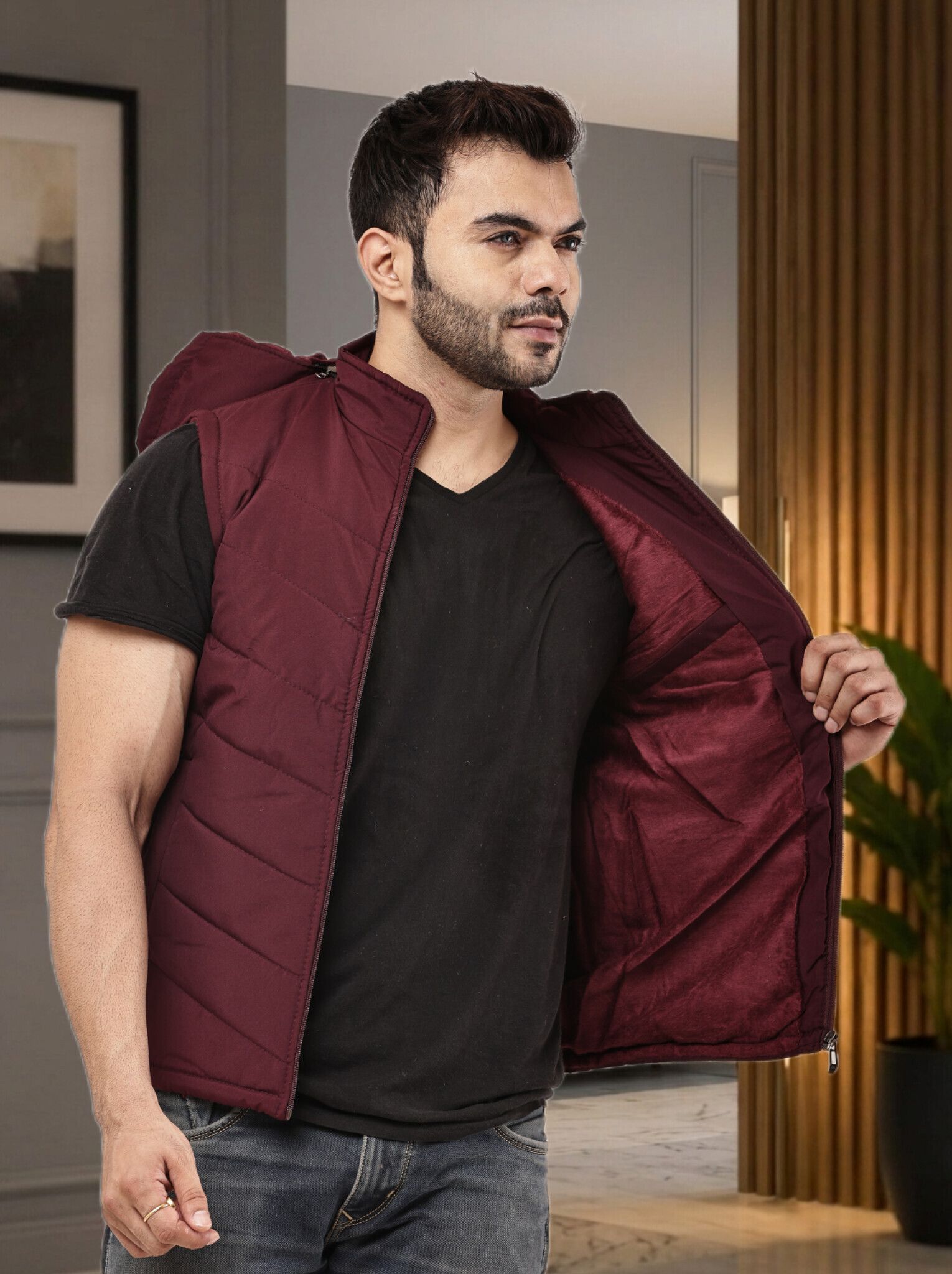 glycon Men Solid Puffer Jacket-picture-25