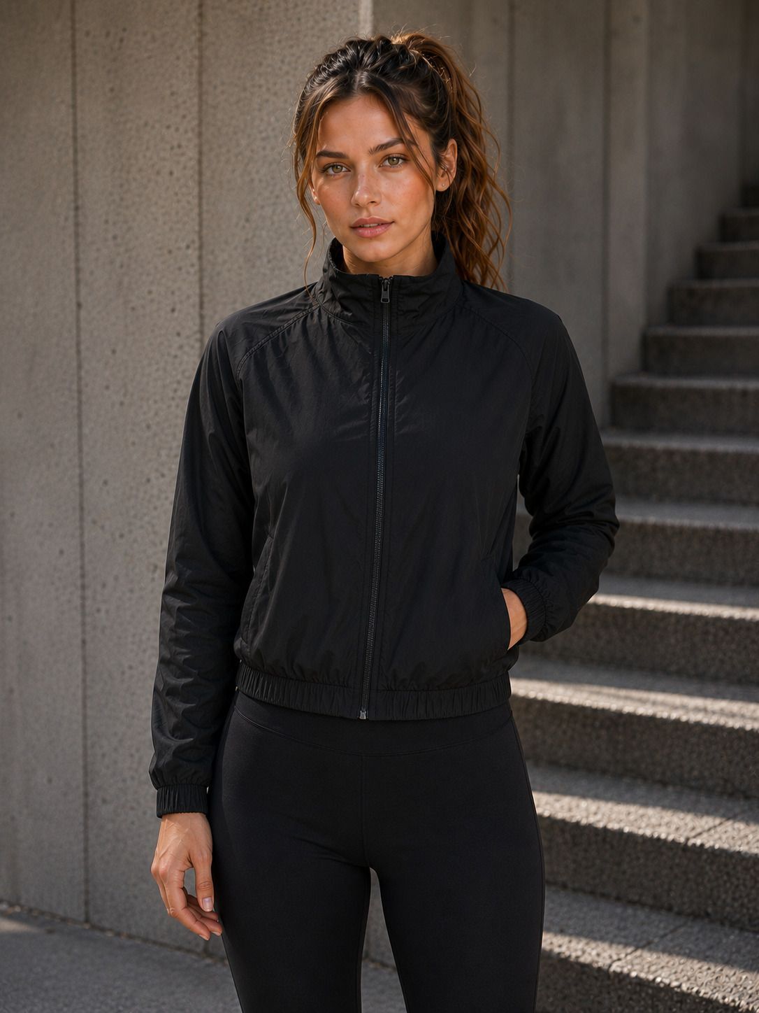 jkt Women Solid Sports Jacket-picture-15