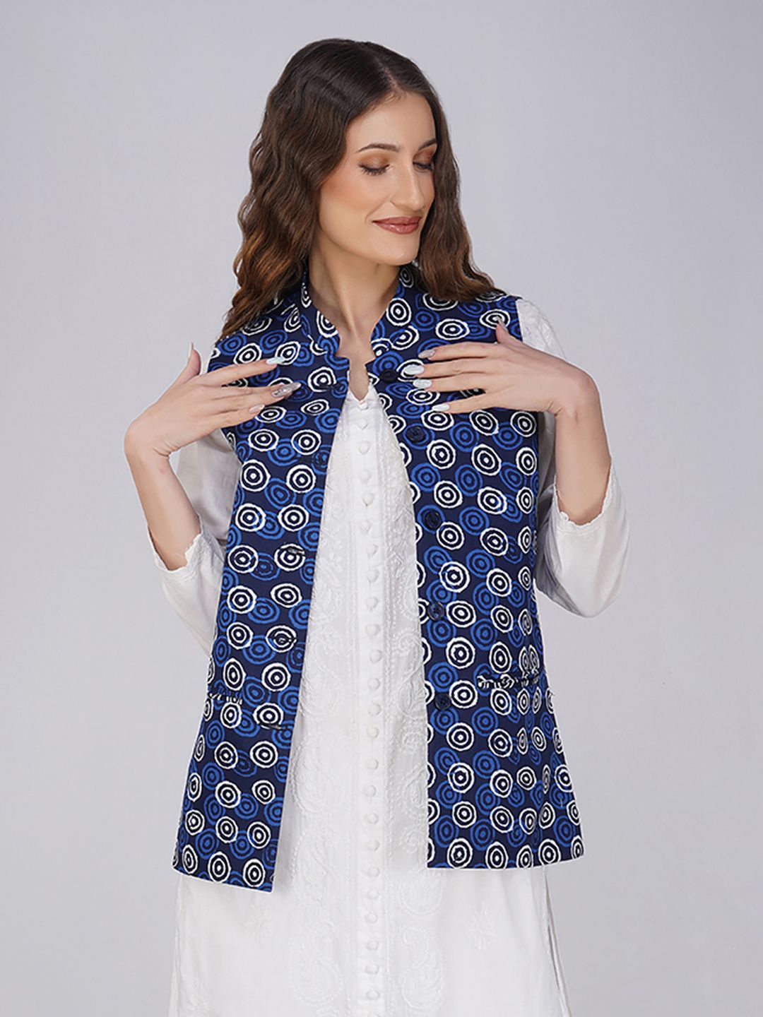deific Colorblock Women Waistcoat-picture-18