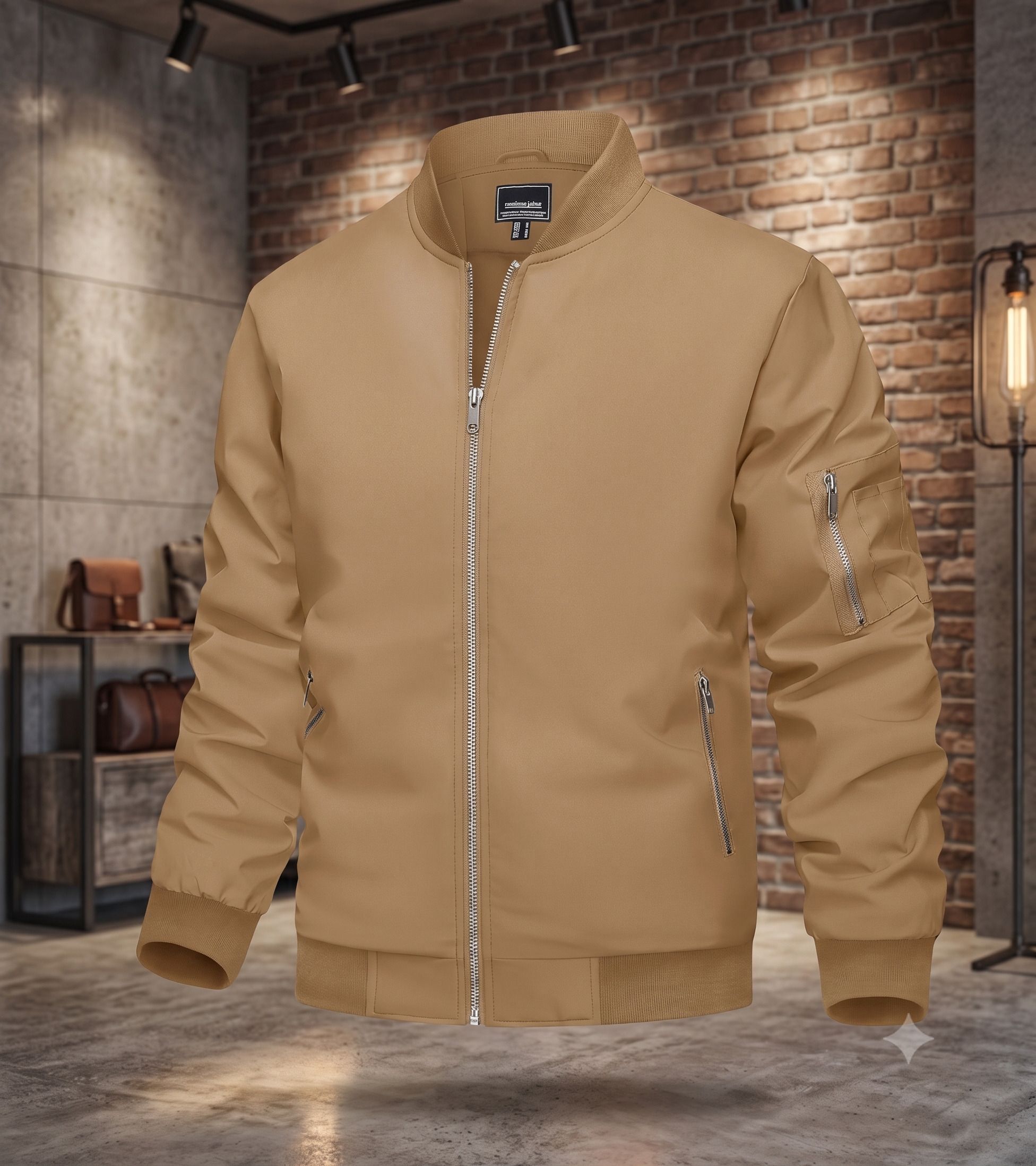 suhoor fashion Men Solid Biker/Riding Jacket-picture-11