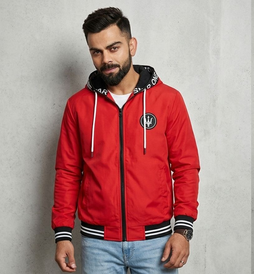 fazira Men Solid Casual Jacket-picture-30