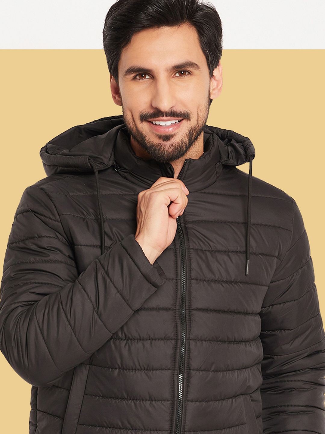 vero amore Men Solid Bomber Jacket-picture-15