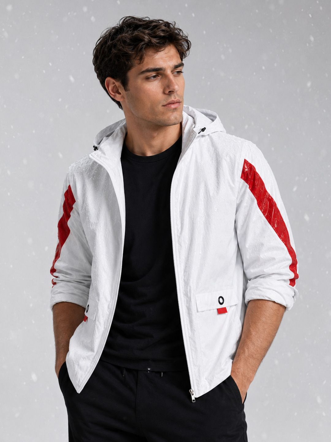 caraba Men Solid Bomber Jacket-picture-18