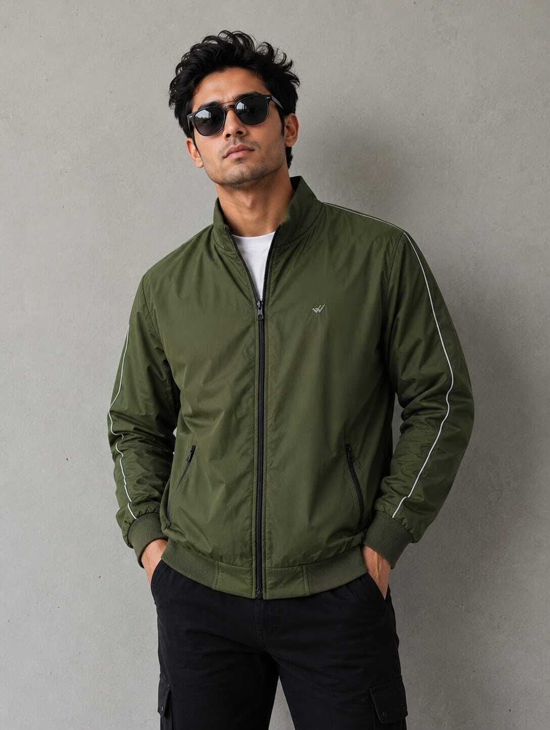 wild cops Men Self Design Biker/Riding Jacket-picture-35