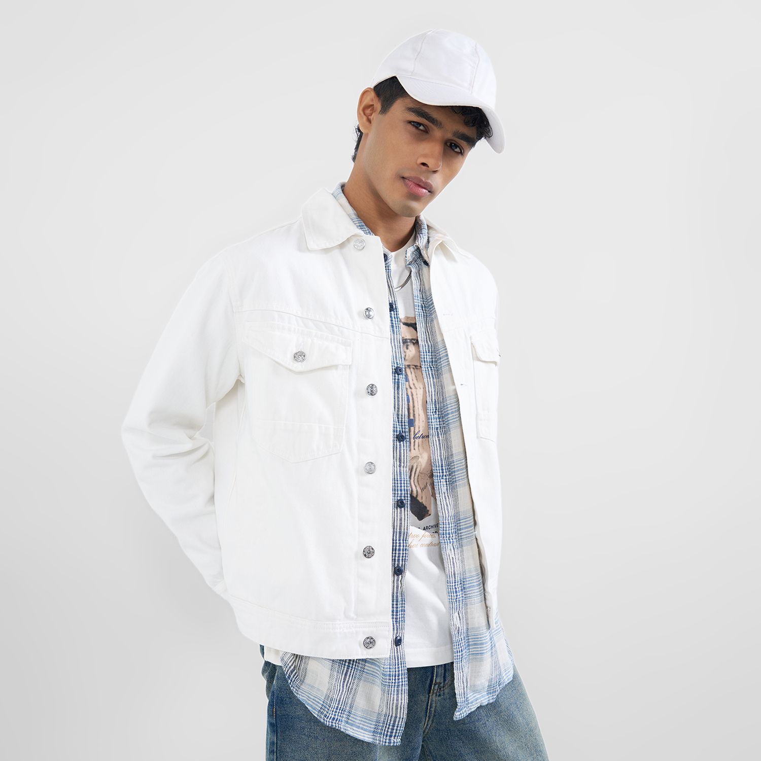 sf jeans by pantaloons Men Solid Casual Jacket-picture-14