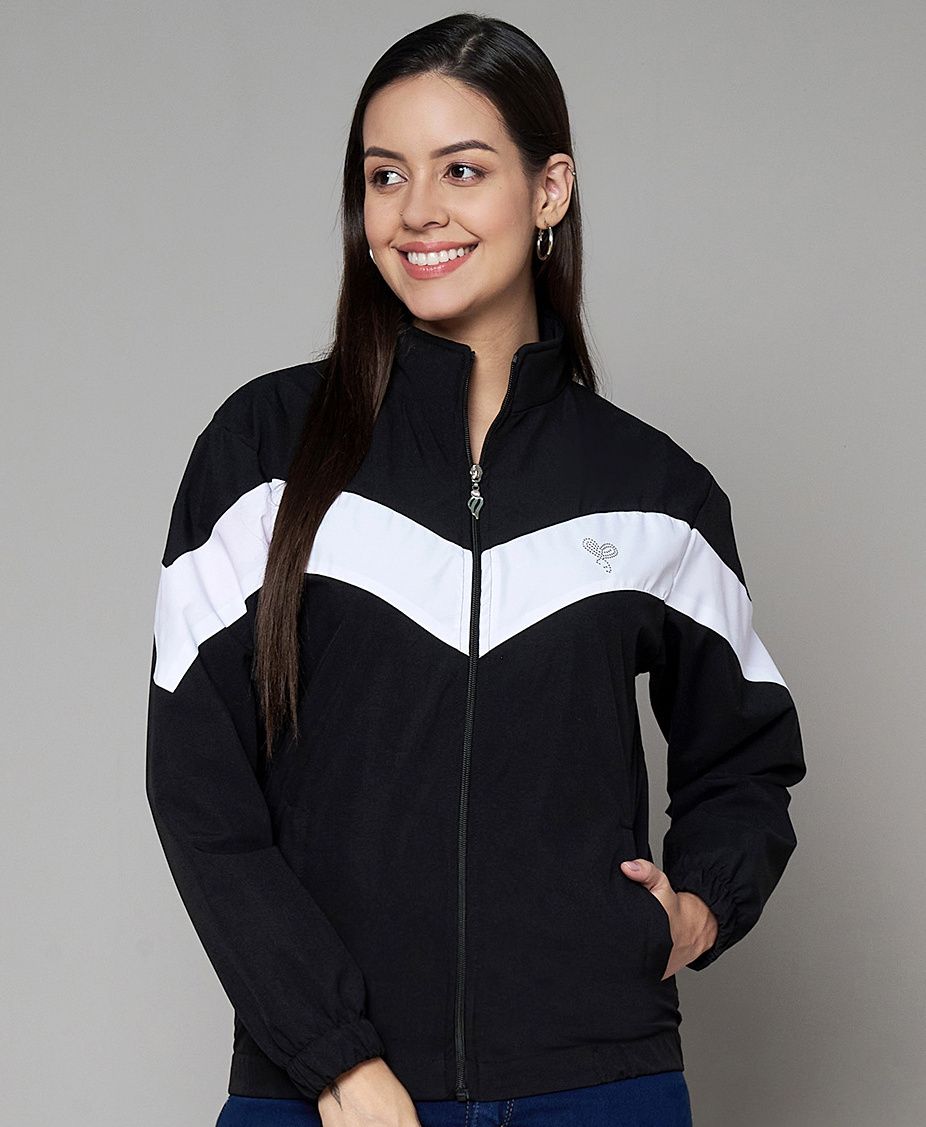 ewools Women Striped, Colorblock Casual Jacket-picture-32