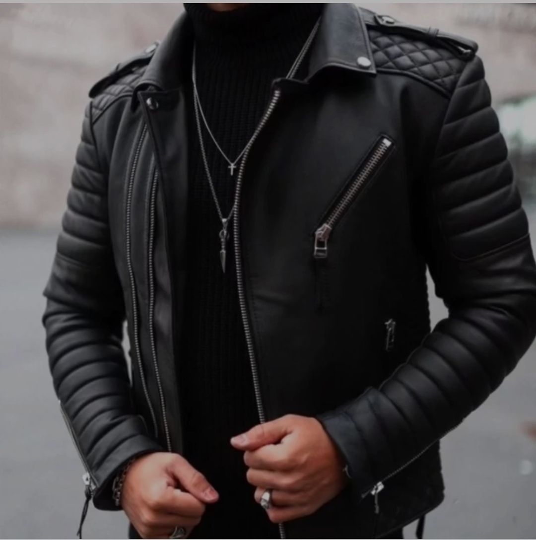 houseofcommon Men Solid Biker/Riding Jacket-picture-36