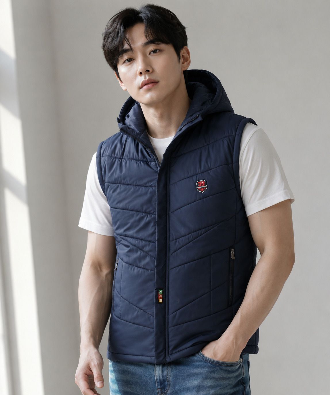 decanter Men Solid Puffer Jacket-picture-17