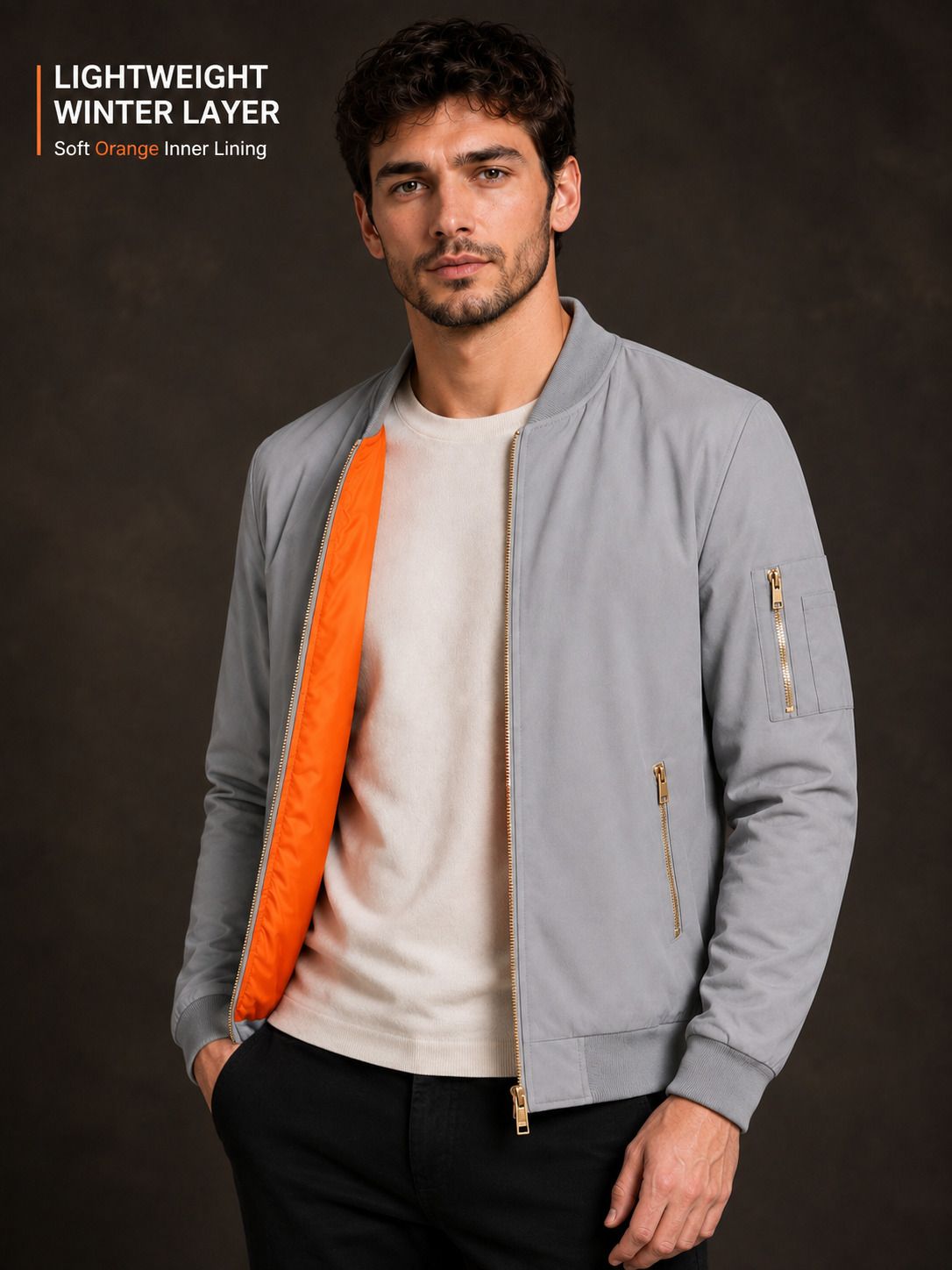 caraba Men Solid Winter Coat-picture-13