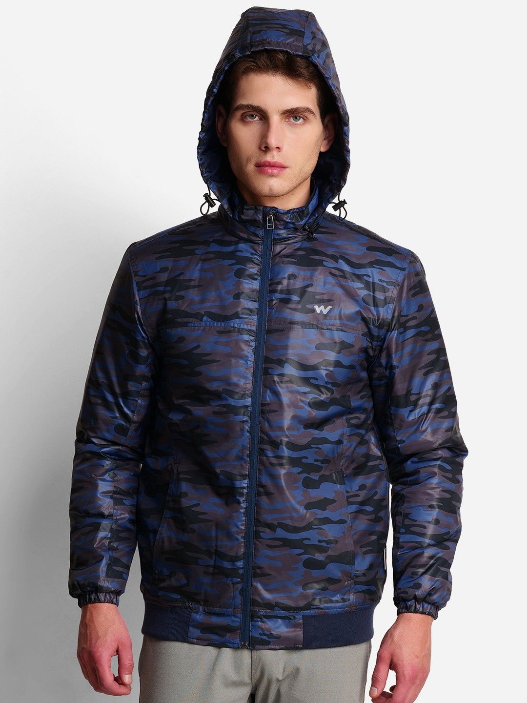 wildcraft Men Printed Quilted Jacket-picture-12