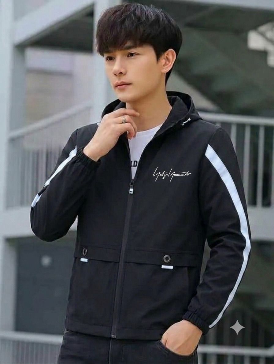 jhn fashion Men Solid Casual Jacket-picture-46