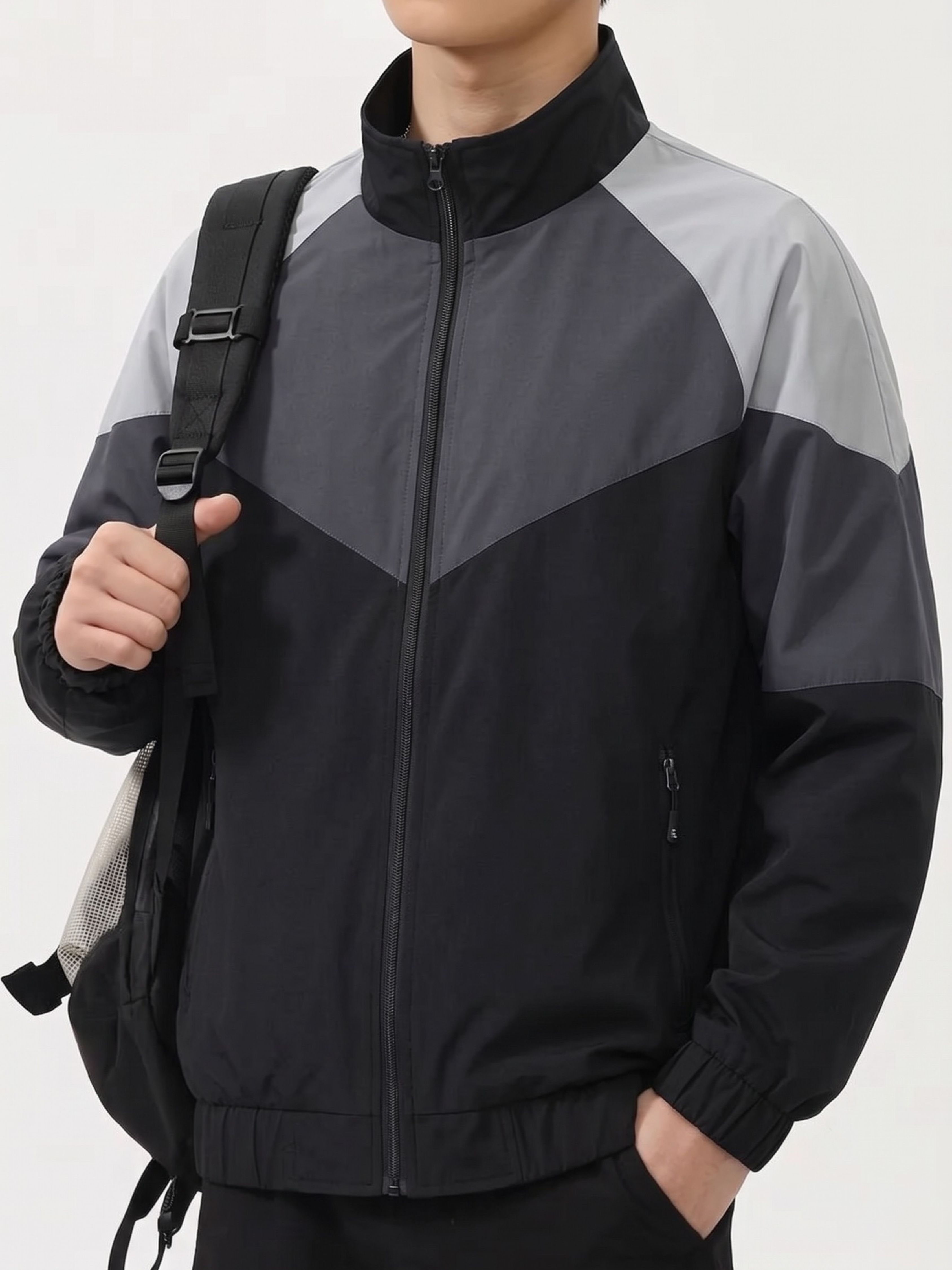 mia fashion Men Colorblock Winter Coat-picture-26
