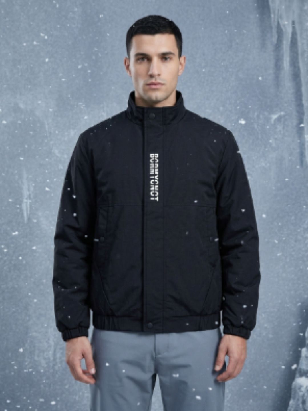 caraba Men Printed Bomber Jacket-picture-12